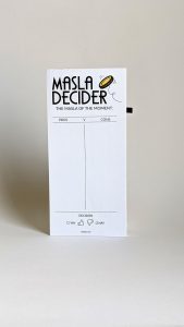 Masla Decider Notepads