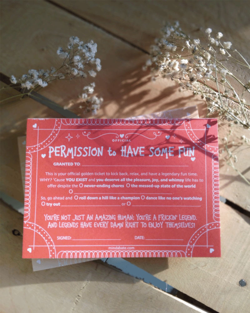 playful permission slips Pakistan