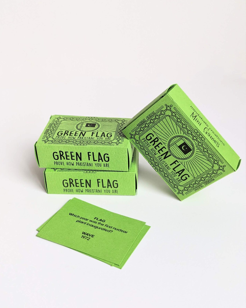 Pakistani trivia game Green Flag